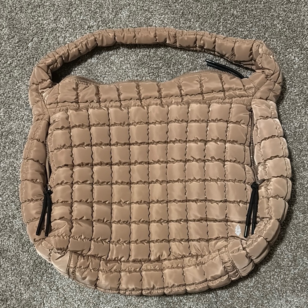 Free People Quilted Carryall Bag
